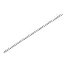 2mm Moissanite Tennis Chain Bracelet for Women GRA Certified D/VVS1