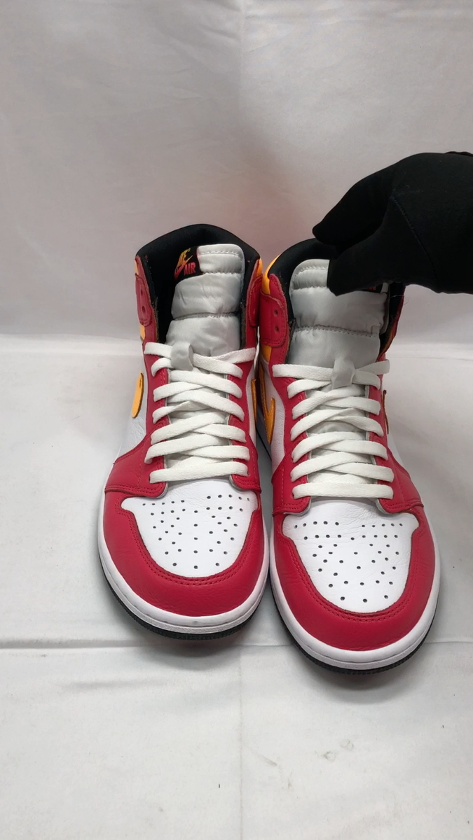 シューズ(男性用) Nike Air Jordan 1 Light fusion Red Nike Air Jordan 1 Light Fusion Red 2021 Size 9.5 (Watch The