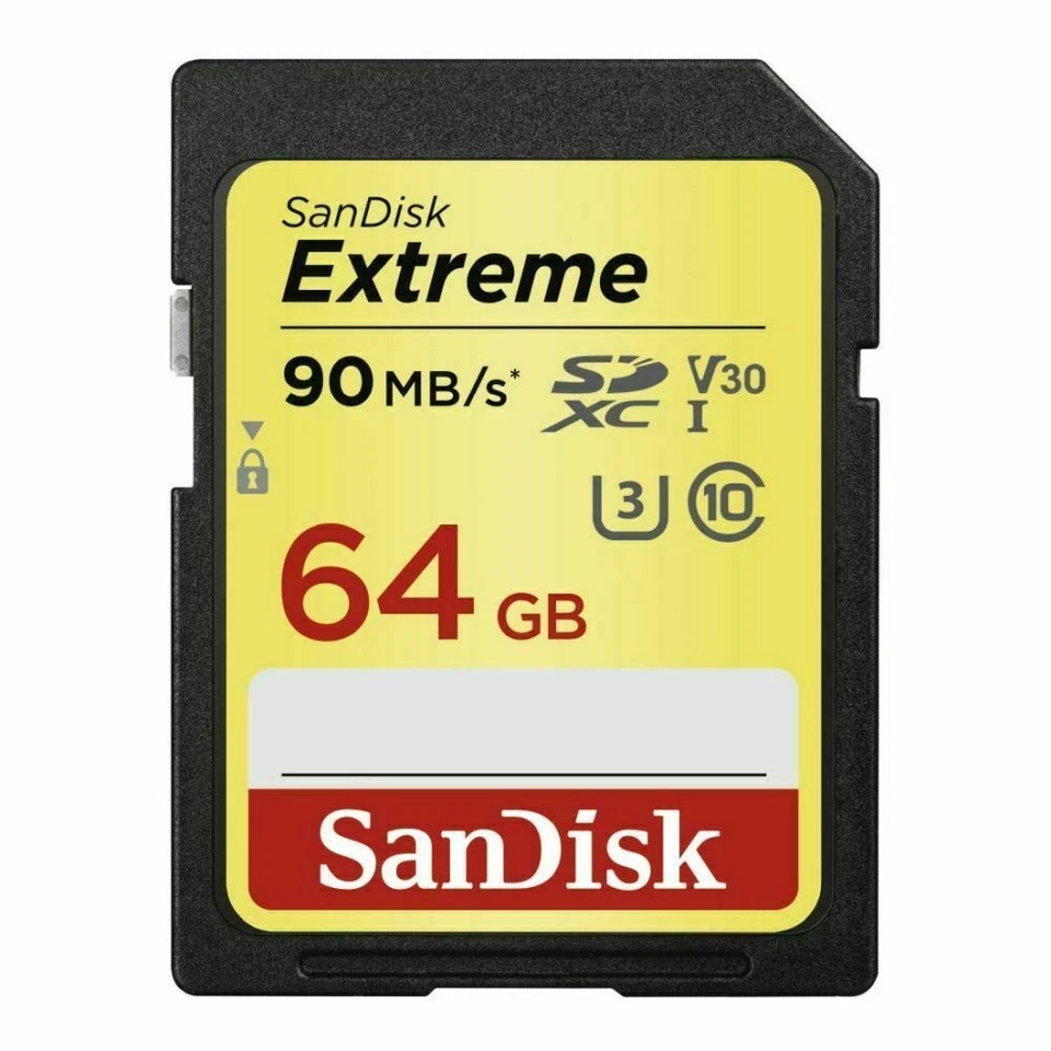 SanDisk Extreme 64GB SDXC UHS-I Card U3 90MB/s Class 10 Digital Memory. - Image 4 of 4