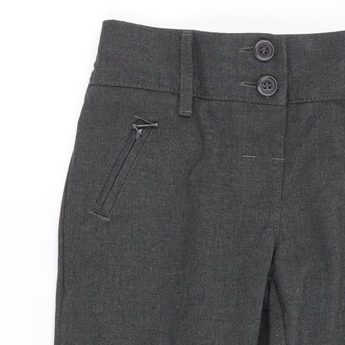 Marks & Spencer Boys Grey Polyester Blend Cropped Trousers Size 5-6 Years - Picture 12 of 12