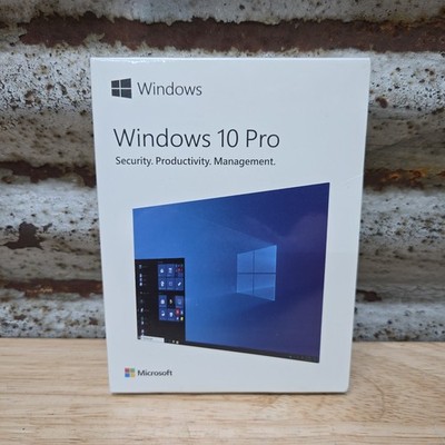 Microsoft Windows 10 Professional 32/64-Bit - USB - New Sealed Retail Package
