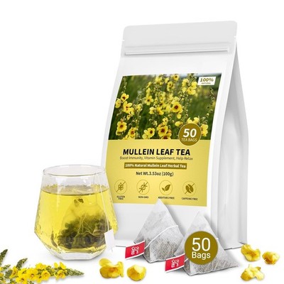 Mullein Tea Bags for Lungs 100% Pure Mullein Leaf Tea Lungs Cleanse (80 chars)