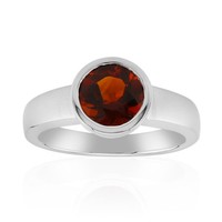 Brasilianischer Madeira-Citrin Sterling Silber Ring, 0,978Ct