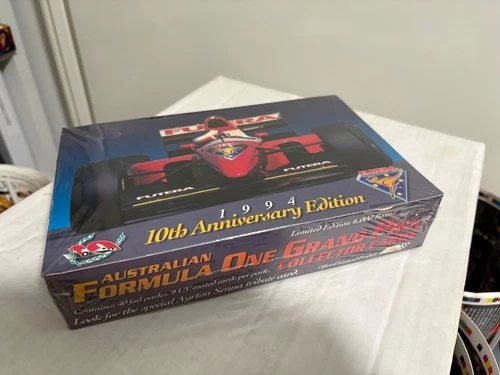 ? 1994 Futera 10TH ANNIVERSARY EDITION Sealed Hobby Box 40 packs?RARE