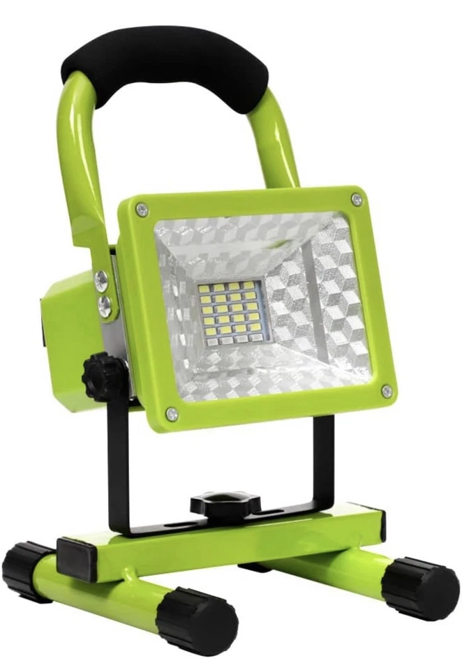 15W LED Work Light With Stand 4000lm 4400mAh Rechargeable Battery ( Yellow ) - Image 4 of 4