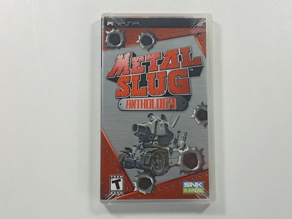 Metal Slug Anthology Sony PSP USA neuf objet de collection scellé d'origine