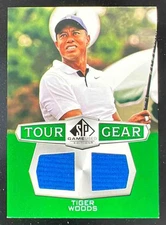 2024 Upper Deck SP Game Used Tour Gear #TG-TW Tiger Woods MEM
