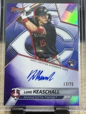 Luke Keaschall 2025 Bowman's Best AUTO RC + Pristine + Silver and Refractor