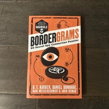 Bordergrams : 80 Secret Spy Connection Puzzles by G. T. Karber, Daniel...