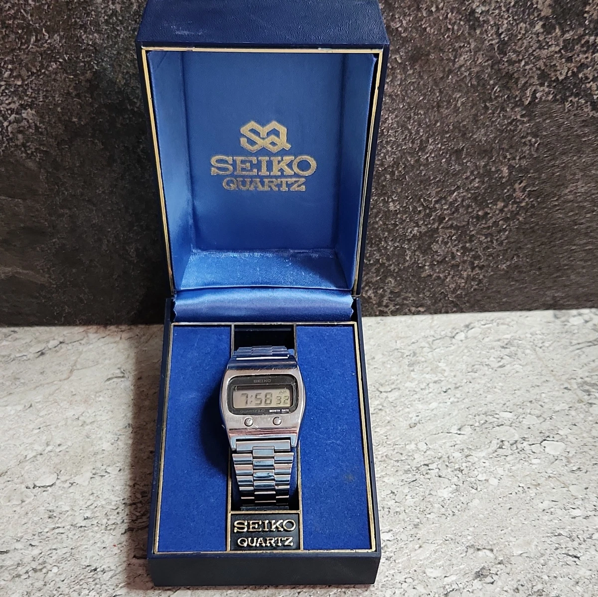 Seiko Silver Band Digital Wristwatches for sale | eBay