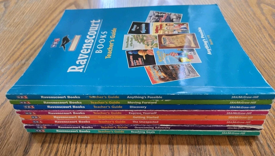 Lot Of 8 SRA RAVENSCOURT TEACHER'S GUIDES (8 Units, covering 8 Books Each) - Image 4 of 4