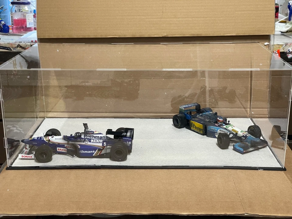 1:18 "Schumacher / Hill Crash" Diorama  GP Monza / Italy 1995 - Bild 3 von 4