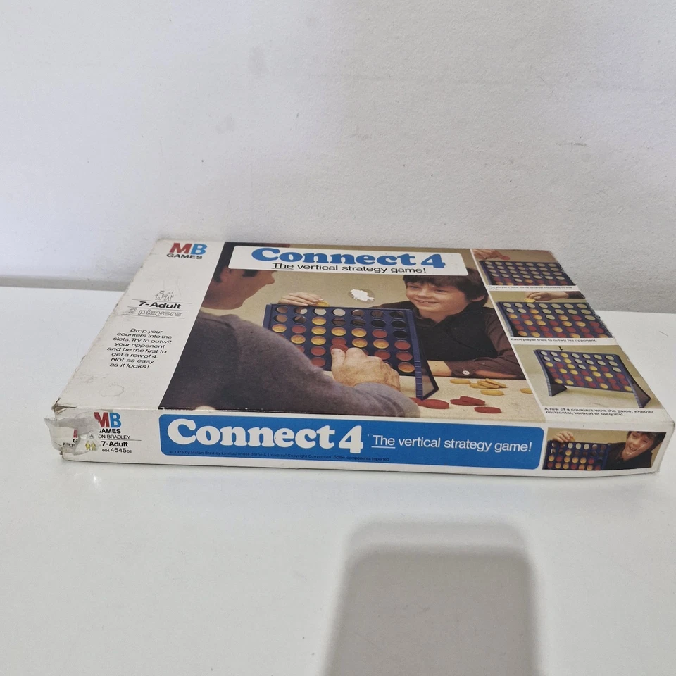 Connect 4 Original 1975 Edition Vintage  - MB Games Complete - Image 2 of 4