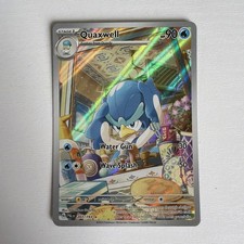 Pokémon TCG Quaxwell Illustration Rare Card 207/193 S&V Paldea Evolved