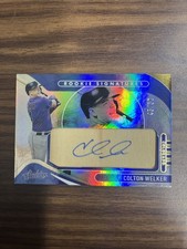 2022 Panini Absolute - Rookie Bat Signatures Colton Welker #118 /50 (AU, RC) MLB