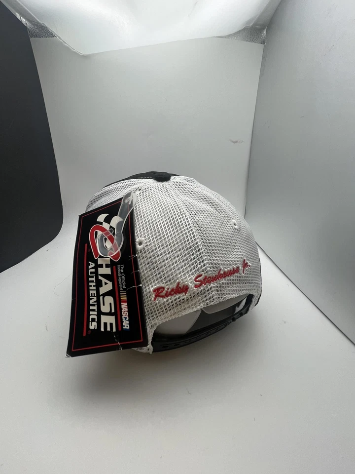 Gorra NASCAR Nationwide Series Snap Back 2012 Champion para hombre negra blanca carreras Foto 3 de 3