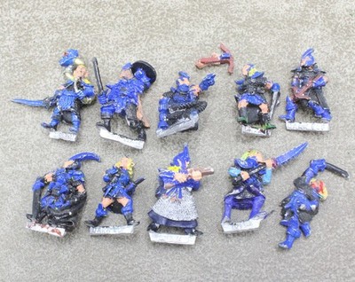 C09 Dark Elf Slotta ELVES x10 from 1980s Citadel 39877