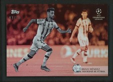 2024 BRAIS MENDEZ 07/10 TOPPS SIMPLICIDAD UEFA CHAMPIONS LEAGUE