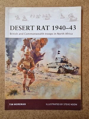 MOREMAN Osprey Warrior Series 160: Desert Rat 1940-3 in North Africa