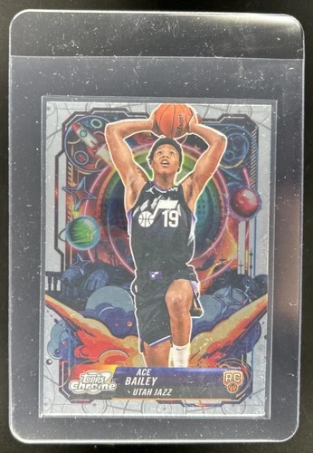 2025 Topps Cosmic Chrome Ace Bailey Base (RAW)
