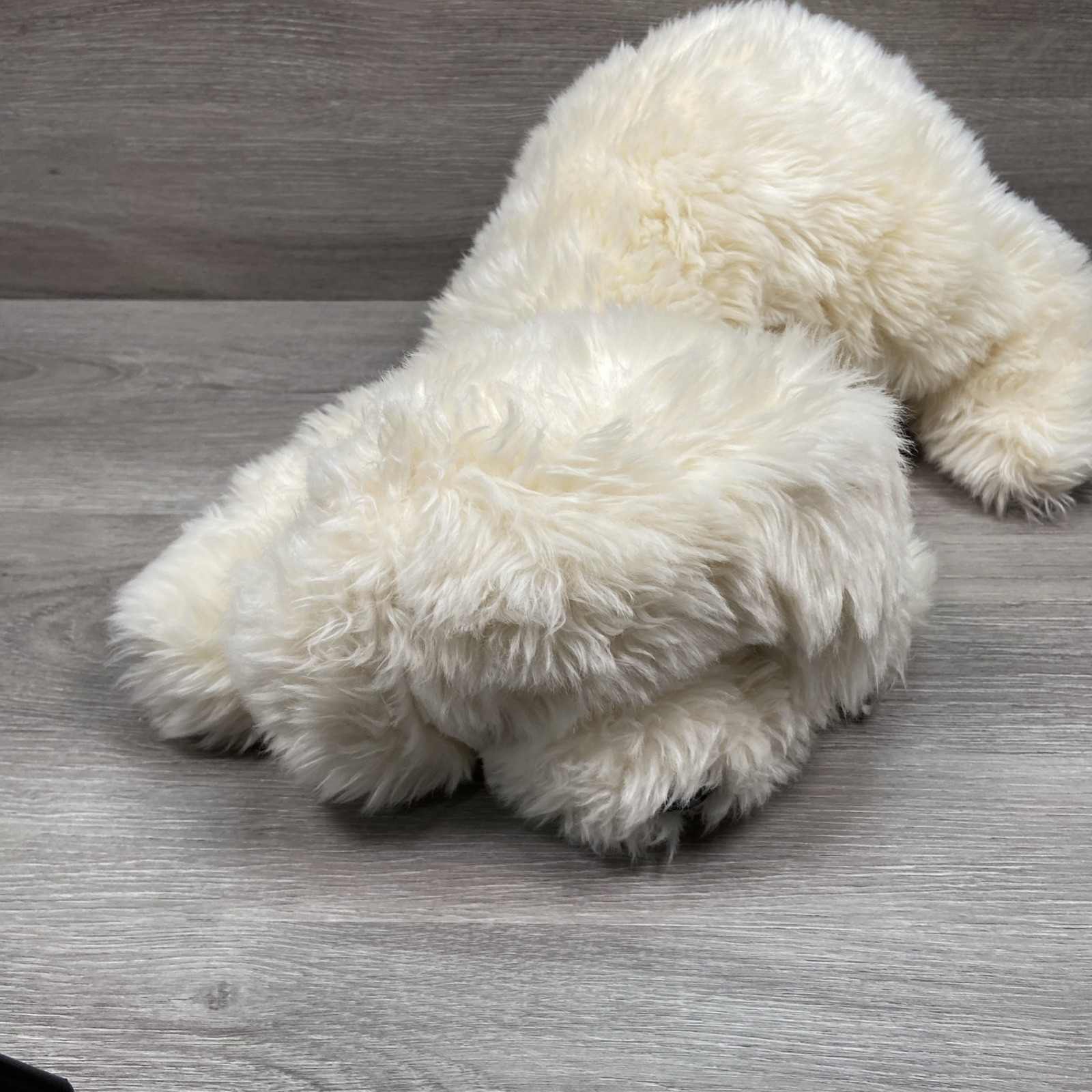 Ty Honey Puppy Dog Plush Fluffy Lab Cream Vtg 1995 Retired Classic Korea 15”