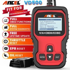 Ancel Vd500-us Obd2 Full System Obd2 Scanner Car Diagnostic Tool For Audi Skoda Ancel Vd500-us Obd2 Full System Obd2 Scanner Car Diagnostic Tool For Audi Skoda