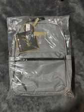 JuJuBe Midi Backpack Queen of the Nile Black White Chevron Baby Diaper Bag NWT