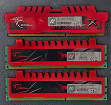 12GB Kit G.SKILL Desktop Gaming Memory 4GB x3 DDR3-1600 PC3-12800 Shield