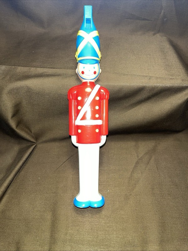 VINTAGE 1987 SHELCORE Marching Soldier Slide Whistle 12" Collectible Flute RARE