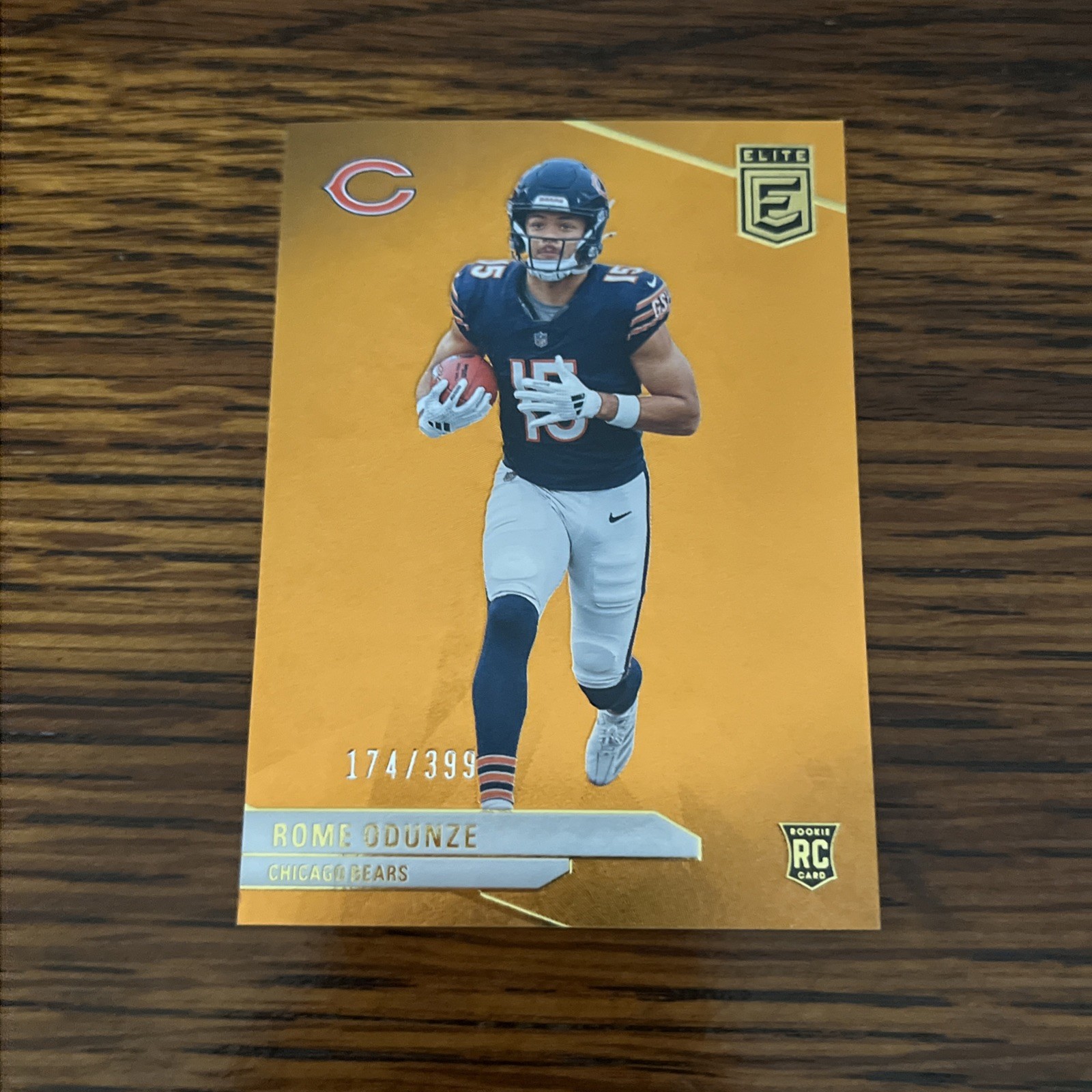 2024 Panini Donruss Elite - Rookies Rome Odunze #103 Orange /399 (RC)