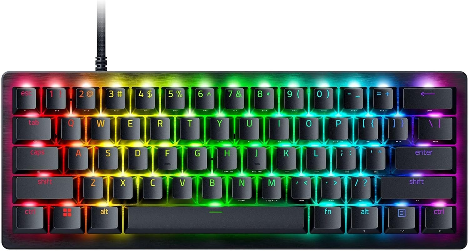 Razer Huntsman V3 Pro Mini 60% Wired Keyboard - Black