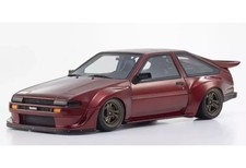 Kyosho 1/18 Toyota Sprinter Trueno AE86 Khyzyl Saleem Red Mini Car New