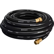 Premium 5/8 In. Dia X 50 Ft. Commercial Grade Rubber Black Water Hose