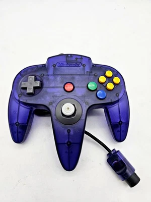 Manette Nintendo 64 Midnight Blue OEM - Photo 1/4