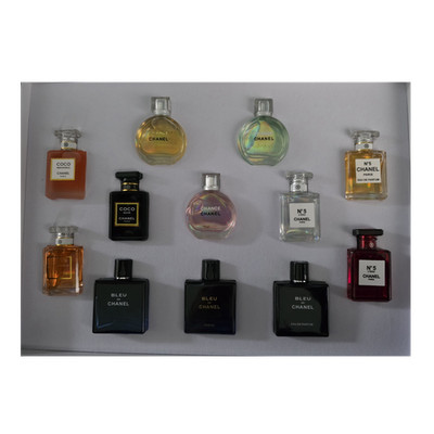CHANEL Collectible Perfume Miniatures Set Coco Chance No. 5 Bleu