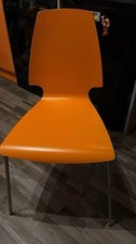 Vilmar IKEA Dining Chair Orange, Pack of 2