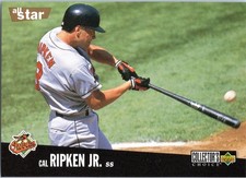 1996 Upper Deck Collector's Choice All Star #1 Cal Ripken Jr. Baltimore Orioles