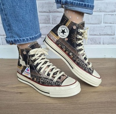  Converse x Isabel Marant Chuck 70 Hi 10 Womens Shoes Black Vanilla Ice A14800C