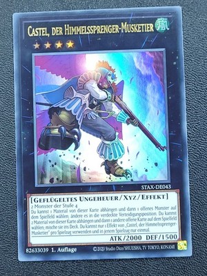  Castel, der Himmelssprenger STAX-DE043   Yu-Gi-Oh!   Ultra Rare   Near Mint  DE