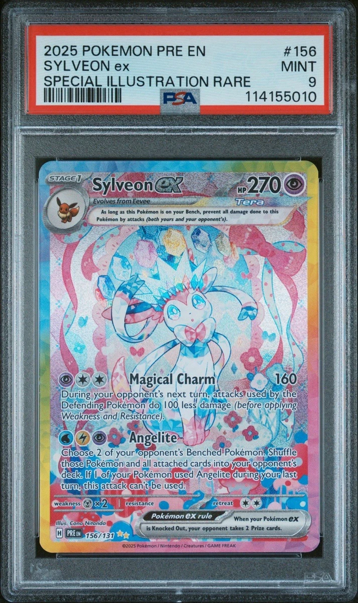Sylveon Pokémon TCG Professional Sports Authenticator (PSA