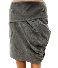 GUNEX by BRUNELLO CUCINELLI women's asymmetrical skirt corduroy DE 36 I 42 - S