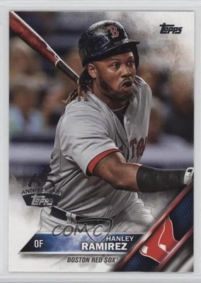2016 Topps 65th Anniversary Stamp Hanley Ramirez #321 fm0