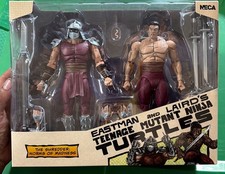 NECA TMNT The Shredder Worms of Madness 2-Pack Action Figure Eastman and Laird