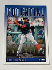 2020 Panini Contenders Baseball Potential - Cristian Pache - Atlanta Braves
