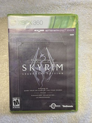 The Elder Scrolls V: Skyrim -- Legendary Edition (Microsoft Xbox 360, 2013)