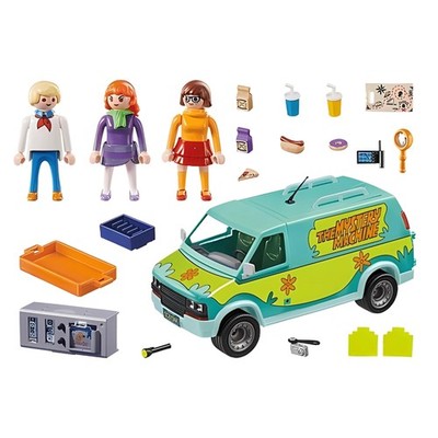 マリモ！ Scooby-Doo! Playmobil 70286 Mystery Machine Building Set