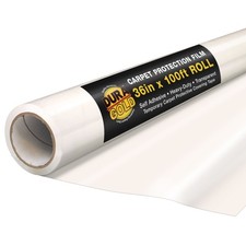 Carpet Protection Film, 36" x 100' Roll - Clear Self Adhesive, Floors  Surfaces