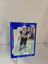 2024 Panini Zenith - Derek Carr #69 Blue Red Zone Autographs /25 (AU)