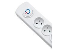 50293-QOL1 50293 Steckdosenleiste: Absichernd Buchsen: 8 230VAC 10A weiss QOLTEC