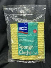 EKCO Sponge Cloths Reusable Cleaning Cloths New